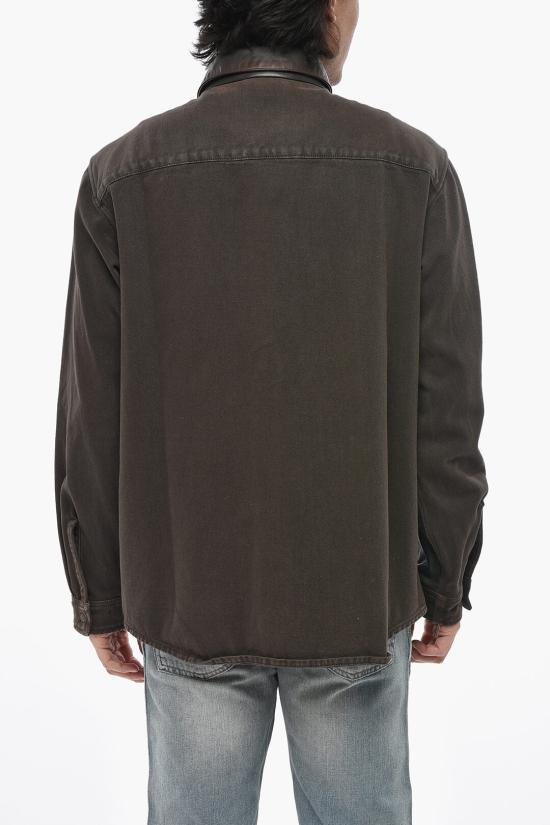  디젤 가죽 자켓 A17275 0AJFA 7EZ Black - DIESEL