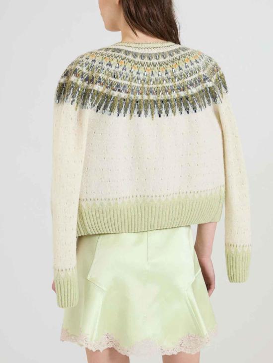 26FW 에르마노 설비노 가디건 D495N302RCTZSVD4918 WHITE - ERMANNO SCERVINO