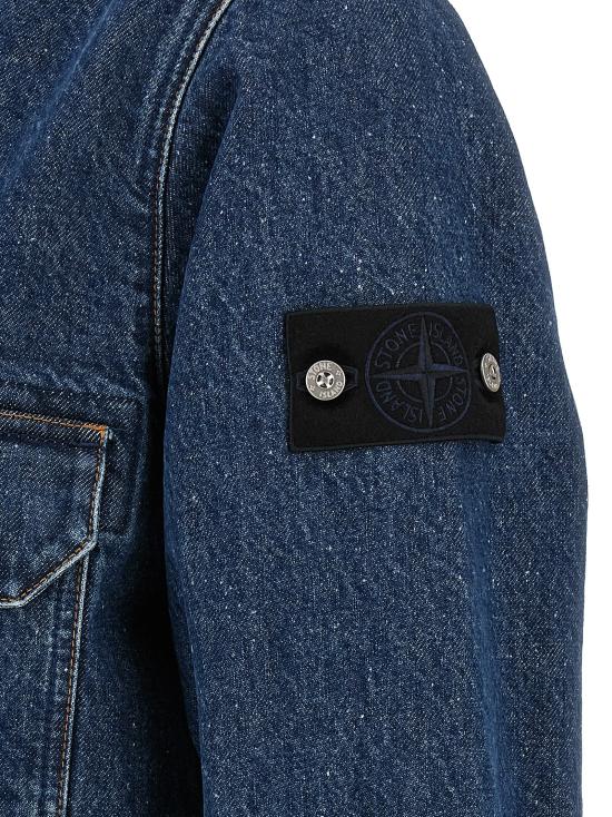 26FW 스톤 아일랜드 지퍼 디테일 컴포트 핏 오버셔츠 L2S141200002S0J34VJ202 Blue - STONE ISLAND