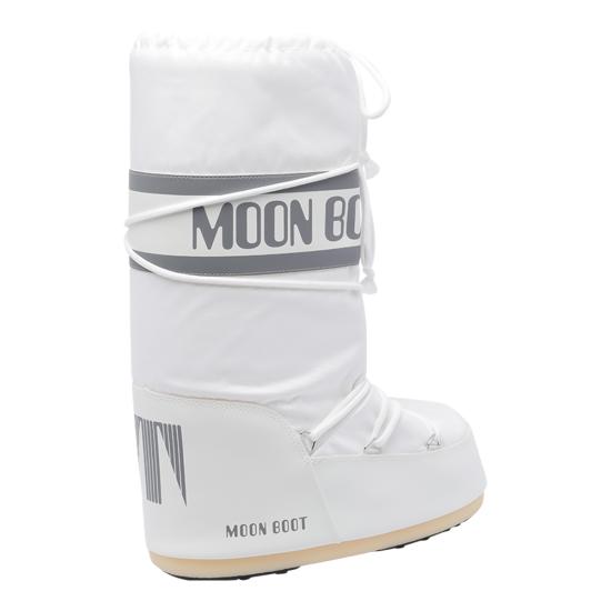 26FW 문부츠 아이콘 나일론 부츠 1400440 A001 WHITE - MOON BOOT