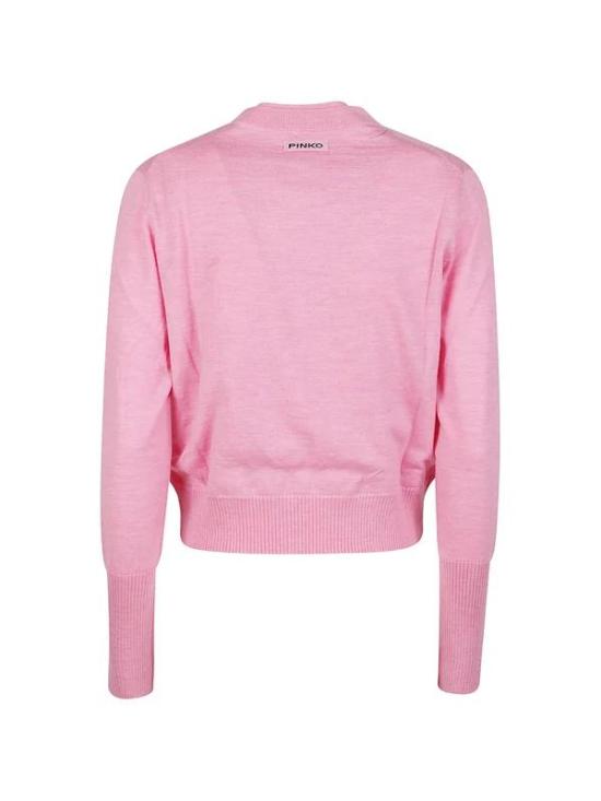 26FW 핑코 가디건 107259A3FY O00 ROSA GAROFANO - PINKO