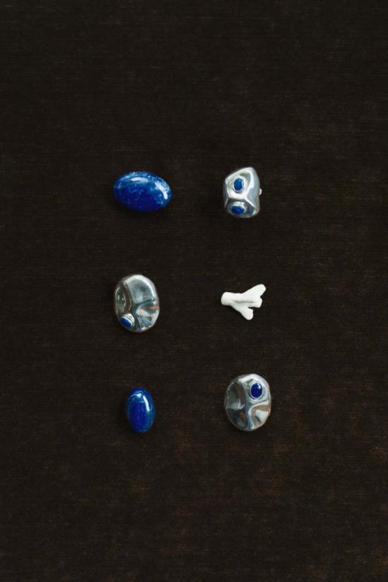  Alice Springs Jewelry 반지 앨리스 스프링스 주얼리 너겟 링 (라피스 라줄리 실버)
