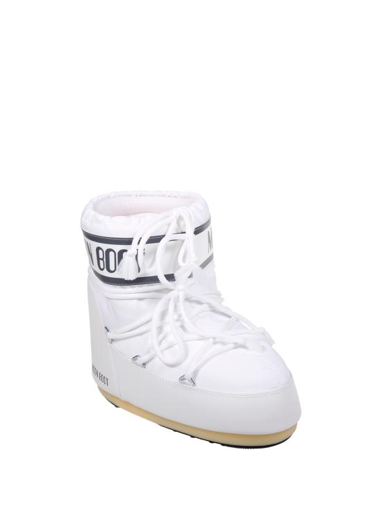26FW 문부츠 아이콘 나일론 로우 부츠 80D1409340 A009 WHITE MONO - MOON BOOT