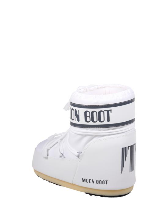 26FW 문부츠 아이콘 나일론 로우 부츠 80D1409340 A009 WHITE MONO - MOON BOOT