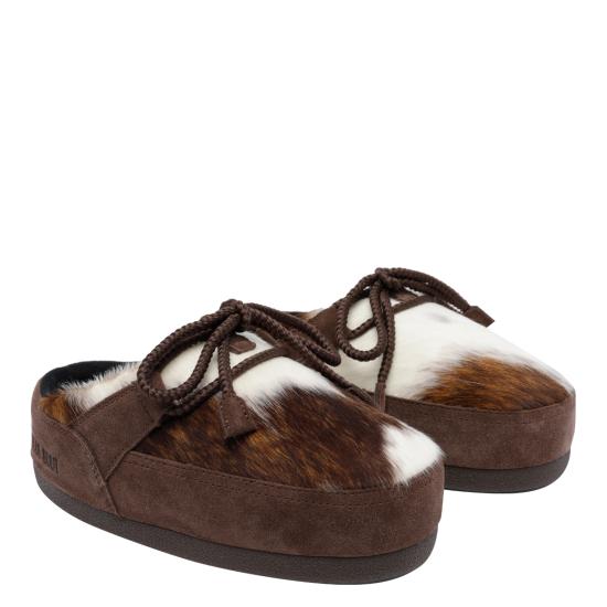 26FW 문부츠 뮬/슬리퍼 1470190 AM04 BROWN - MOON BOOT