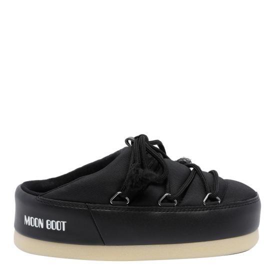 26FW 문부츠 뮬/슬리퍼 1470030 N001 BLACK