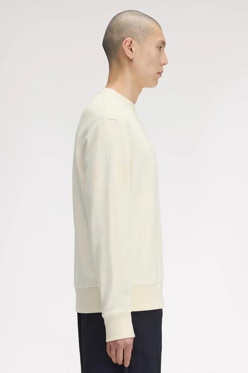 26FW 프레드페리 긴팔 티셔츠 M3622 560 ECRU - FRED PERRY