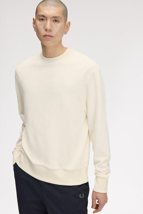 26FW 프레드페리 긴팔 티셔츠 M3622 560 ECRU - FRED PERRY