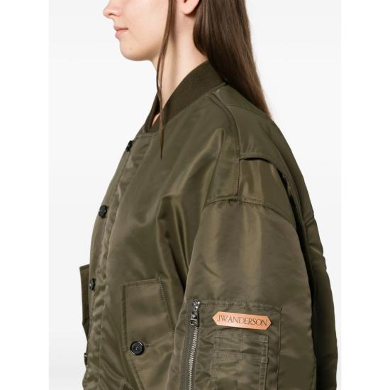 26FW JW앤더슨 봄버 자켓 JK0458 PG1875 570 GREEN - JW ANDERSON