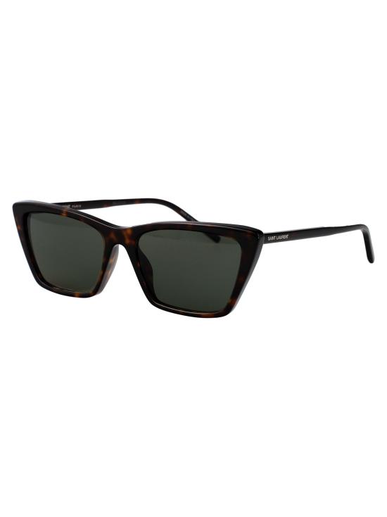 26SS 생로랑 선글라스 SL 737 MICA THIN 002 havana - SAINT LAURENT