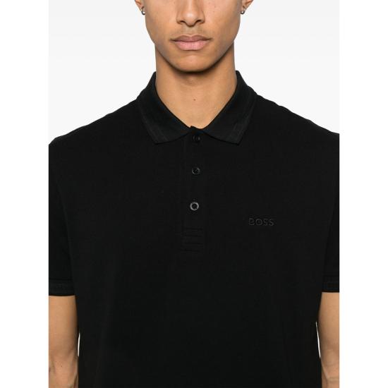 26FW 보스 폴로 티셔츠 50469055 009 BLACK - BOSS