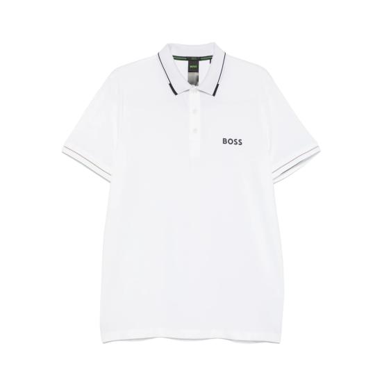 26FW 보스 폴로 티셔츠 50506203 104 WHITE