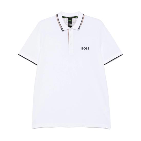 26FW 보스 폴로 티셔츠 50469102 103 WHITE