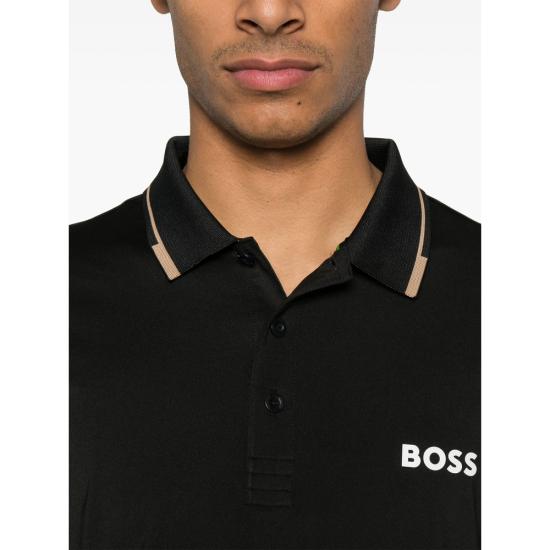26FW 보스 폴로 티셔츠 50506203 005 BLACK - BOSS