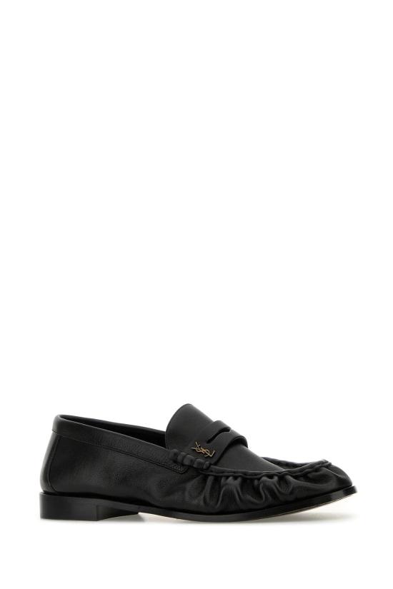 26FW 생로랑 매트 레더 서플 르 로퍼 83947125VAA 1000 NERO