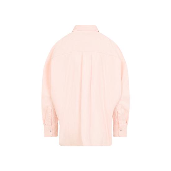 26FW 자크뮈스 셔츠 SHW00576AD00066 410 LIGHT PINK - JACQUEMUS