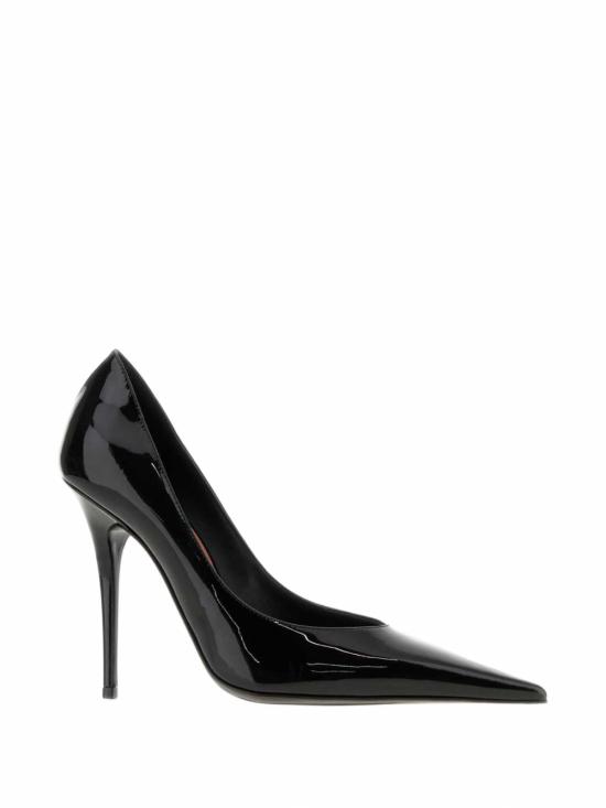 26FW 아미나 무아디 힐/펌프스 ANOKPUMP2 0105 BLACK PATENT - AMINA MUADDI