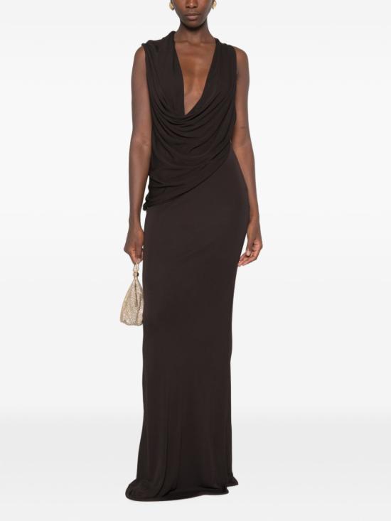 26FW 톰포드 미디 원피스 ABJ904FAX162 EDB BROWN - TOMFORD