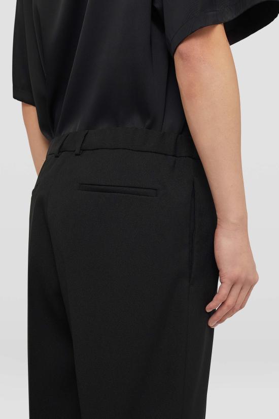  질샌더 스트레이트 팬츠 J21KA0011J70001 001 BLACK - JIL SANDER