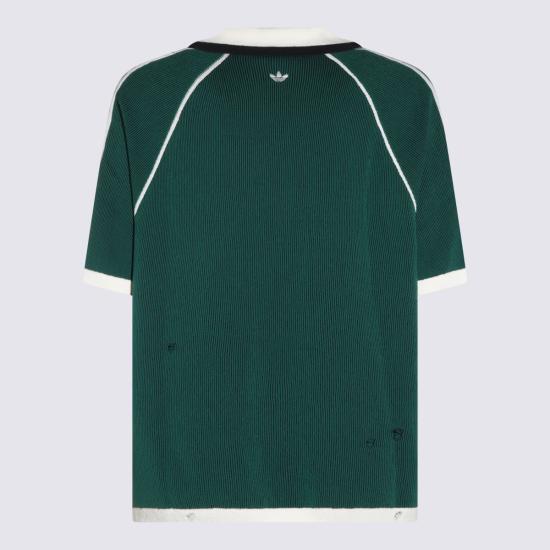 26FW 아디다스 X 송 포 더 뮤트 폴로 티셔츠 LF5253 GREEN BLACK COLLEGIATE GREEN BLACK - ADIDAS X SONG FOR THE MUTE