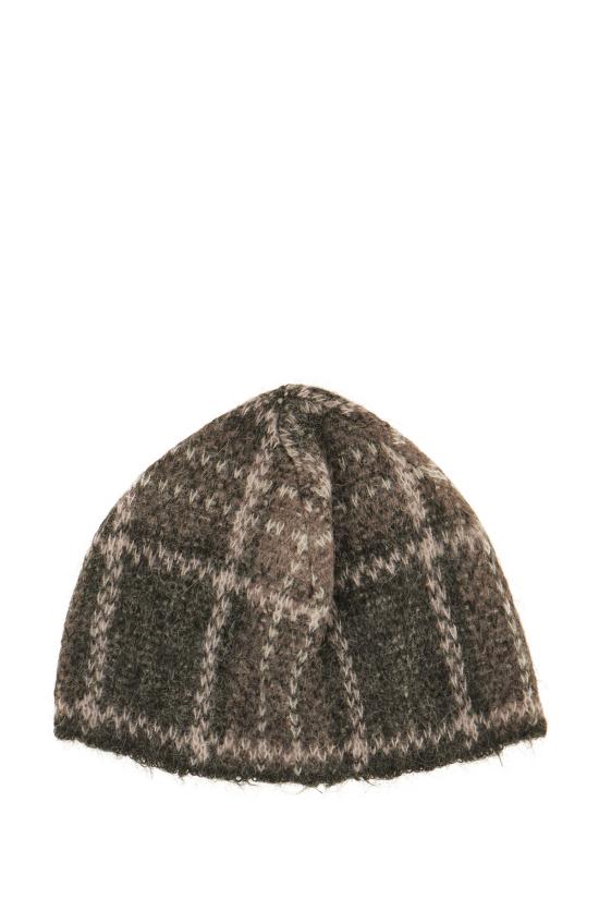 26FW 아워레가시 이어플랩 캡 A4263BG GRANDCHECK GRAND CHECK