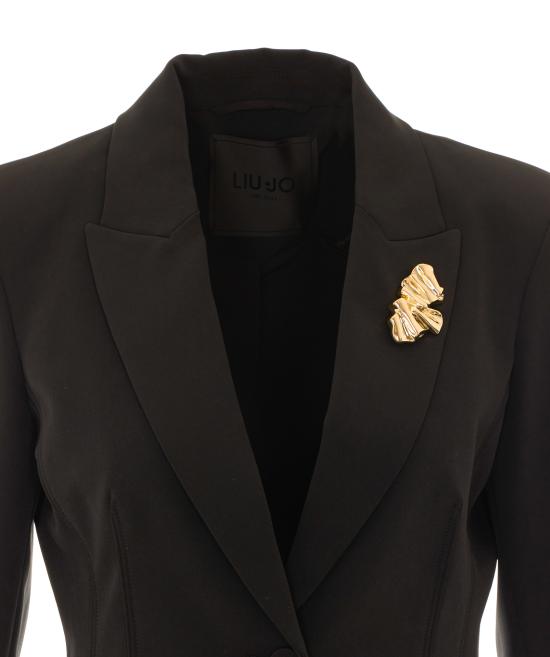 26FW 리우조 수트 자켓 CF6216T2200 22222 BLACK - LIU JO