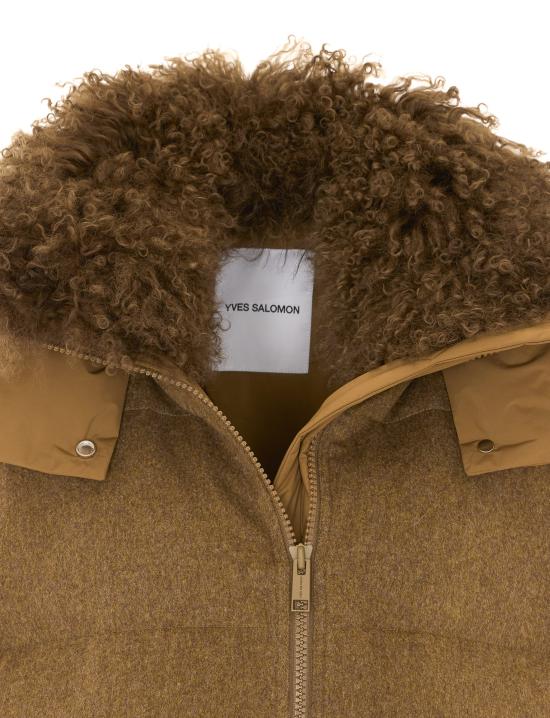 26FW 이브살로몬 자켓 27WFM00887 U09WA8234 BEIGE - YVES SALOMON