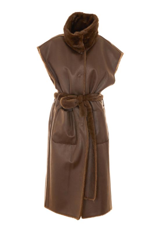 26FW 스탠드스튜디오 베스트 66738 9466 87000 BROWN - STAND