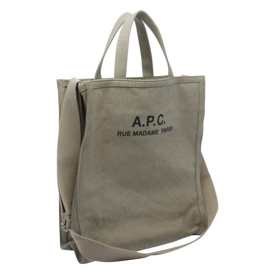 26FW 아페쎄 리커버리 쇼핑백 CODBM H61318 JAA GREEN - A.P.C.