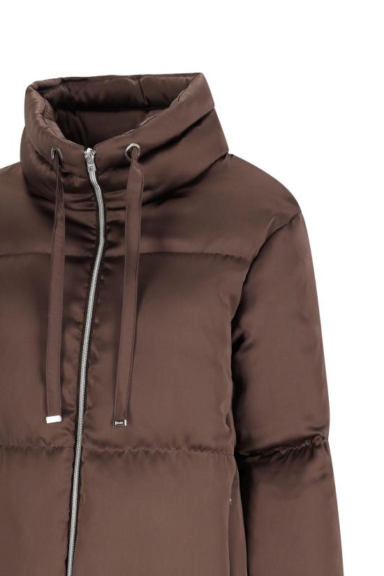 26FW 에르노 하이넥 새틴 숏 다운 자켓 PI00186DR12912 - HERNO