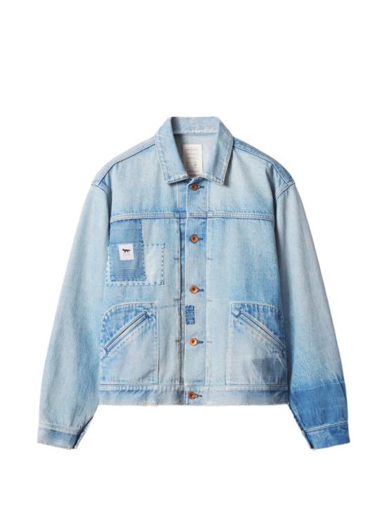 26FW 메종키츠네 수트 자켓 990011 P410 LIGHT BLUE
