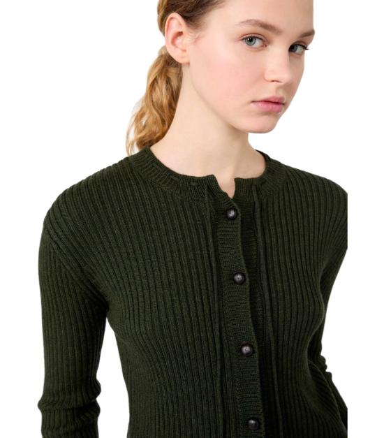 26FW 위켄드막스마라 가디건 2625346016600 001 S Green - WEEKEND MAX MARA