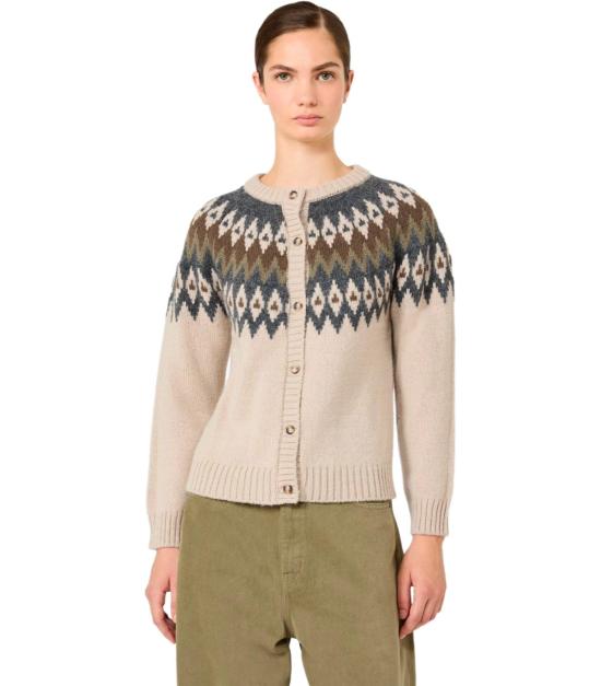 26FW 위켄드막스마라 가디건 2625346092600 003 S Beige - WEEKEND MAX MARA