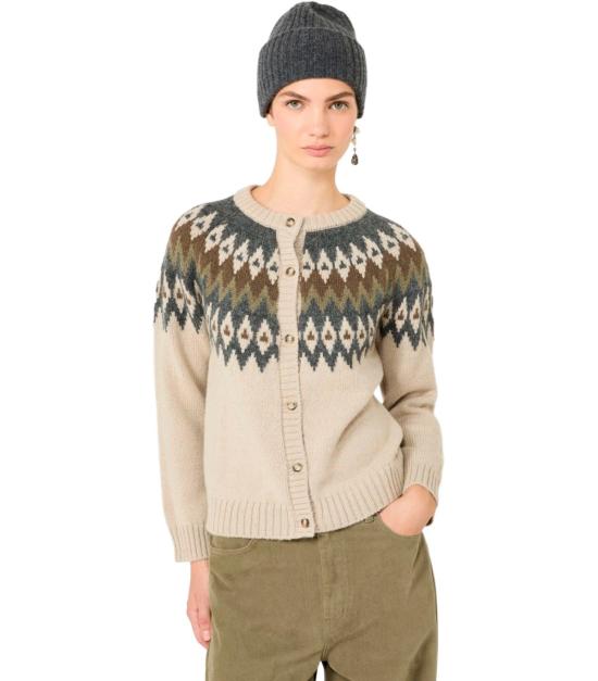 26FW 위켄드막스마라 가디건 2625346092600 003 S Beige - WEEKEND MAX MARA