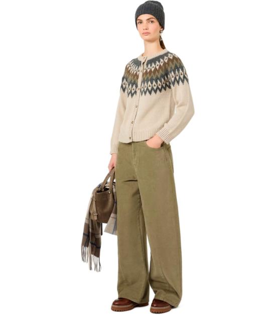 26FW 위켄드막스마라 가디건 2625346092600 003 S Beige - WEEKEND MAX MARA