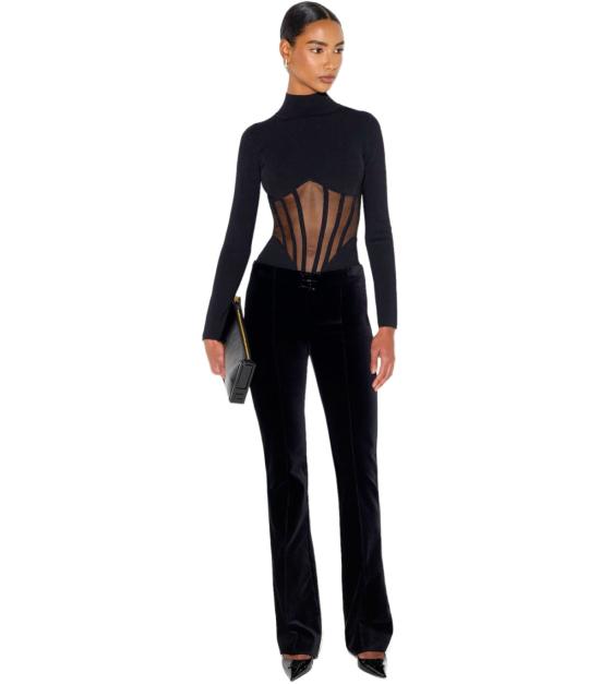 26FW 엘리자베타프랜치 탑 BK05S67E2 110 40 Black - ELISABETTA FRANCHI