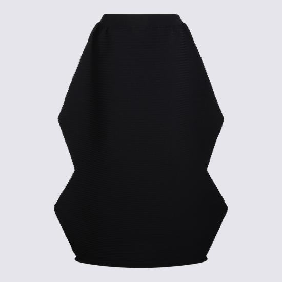 26FW 플리츠플리즈 미디 스커트 PP68KG802 15 BLACK - PLEATS PLEASE