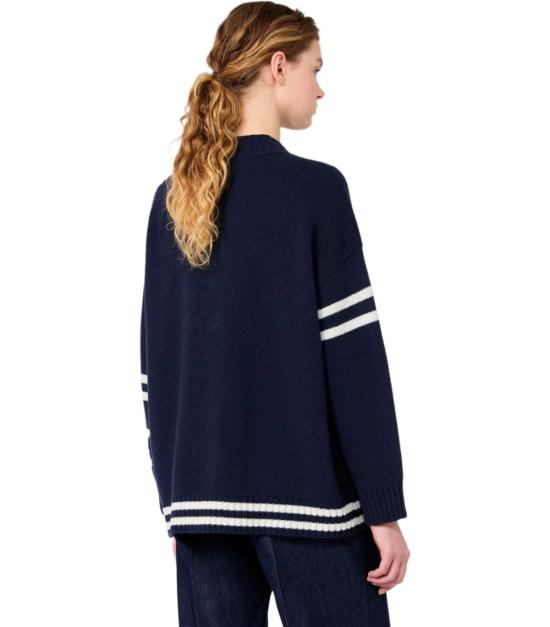 26FW 위켄드막스마라 가디건 2625346072600 005 XS Blue - WEEKEND MAX MARA