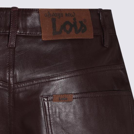 26FW 로이스 팬츠 3578 8086BROWN LEATHER - LOIS