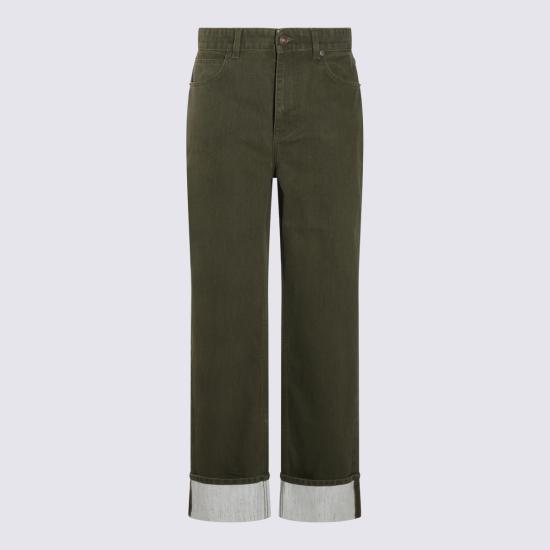 26FW 토리버치 데님 팬츠 183812 311 GREEN