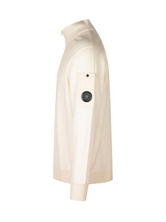 26FW 씨피 컴퍼니 폴로 티셔츠 21CMKN224A110468A 103 GAUZE WHITE - C.P. COMPANY