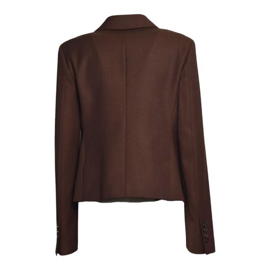 26FW 막스마라 믹스상지아 더블 브레스티드 울 블레이저 2621046273600 058 RUGGINE - MAX MARA