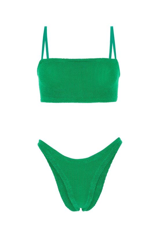 26FW 훈자 지 비키니 수영복 GIGIBIKINI EMERALD Green