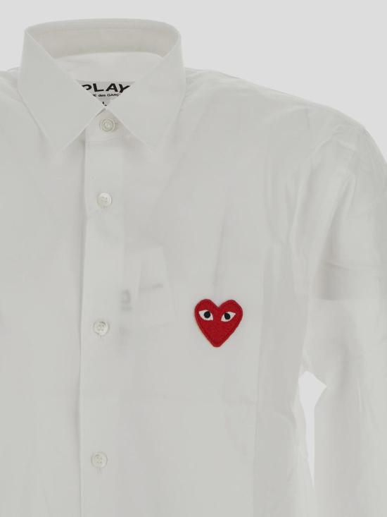  꼼데가르송 셔츠 P1B002WHITE - COMME DES GARCONS