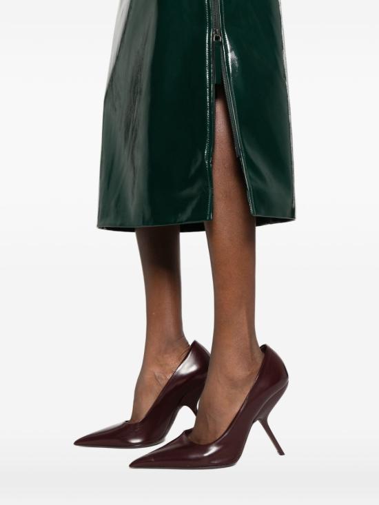 26FW 더프랭키샵 미디 스커트 SKFS23084400 GREEN VERDE - THE FRANKIE SHOP