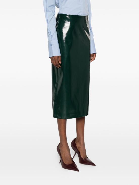 26FW 더프랭키샵 미디 스커트 SKFS23084400 GREEN VERDE - THE FRANKIE SHOP