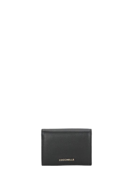 26FW 코치넬리 지갑 E2MW5113101 METALLIC SOFT001 BLACK