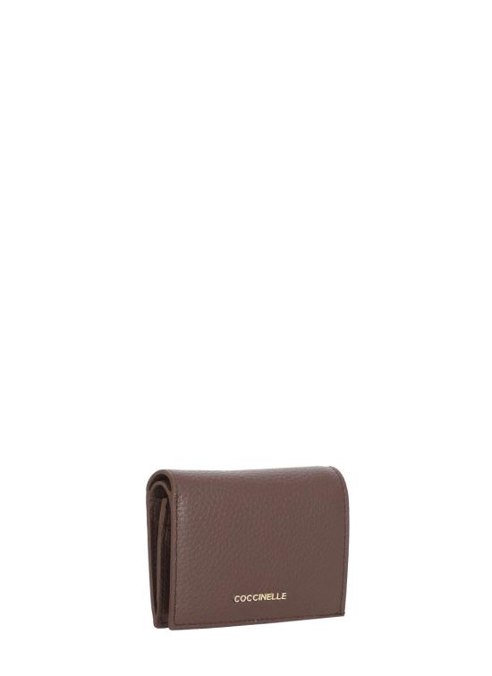 26FW 코치넬리 지갑 E2MW5113101 METALLIC SOFTR49 BURGUNDY - COCCINELLE