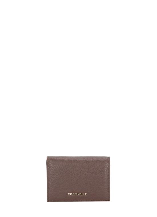 26FW 코치넬리 지갑 E2MW5113101 METALLIC SOFTR49 BURGUNDY