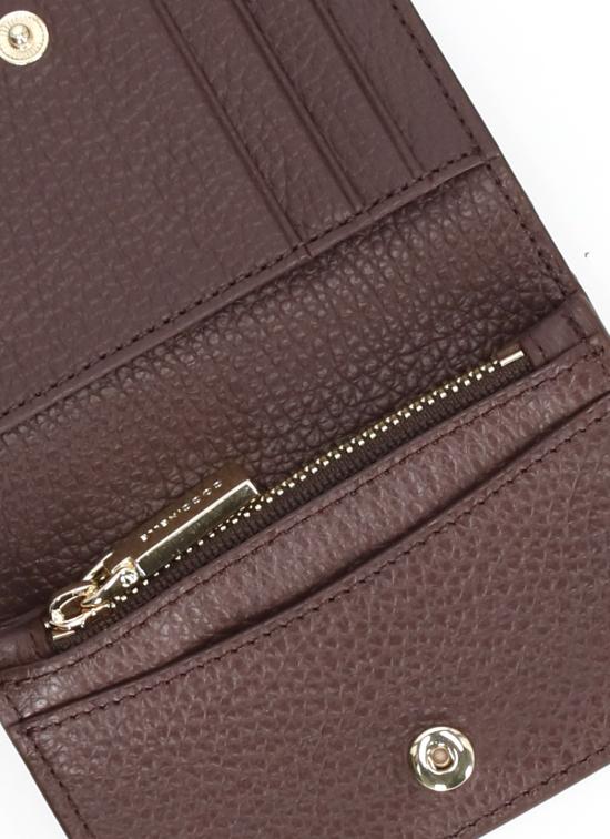 26FW 코치넬리 지갑 E2MW5113101 METALLIC SOFTR49 BURGUNDY - COCCINELLE